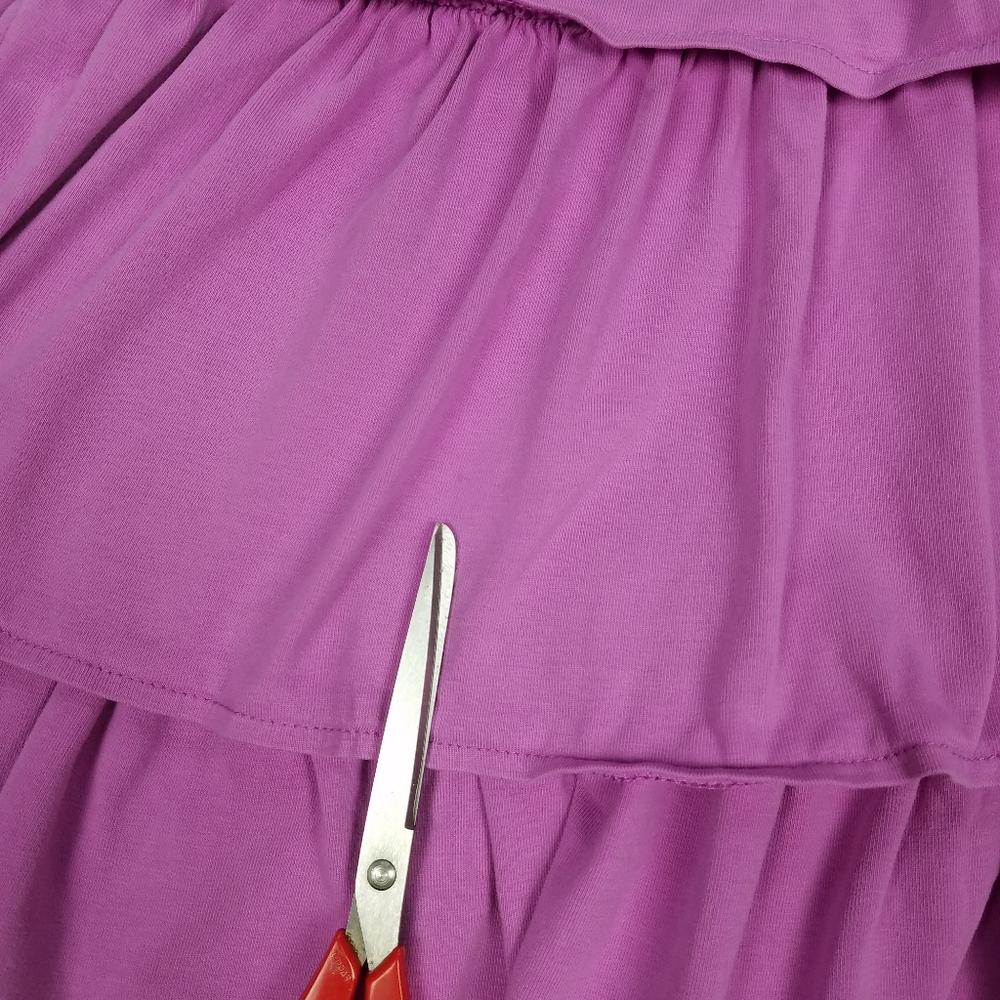 Matilda Jane purple ruffle swinging away dress 10 - Picture 4 of 6
